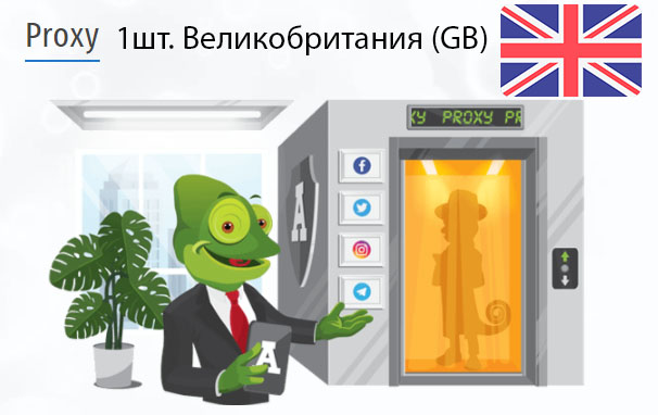 Купить Анонимный IPv4 прокси-сервер Великобритания (GB)