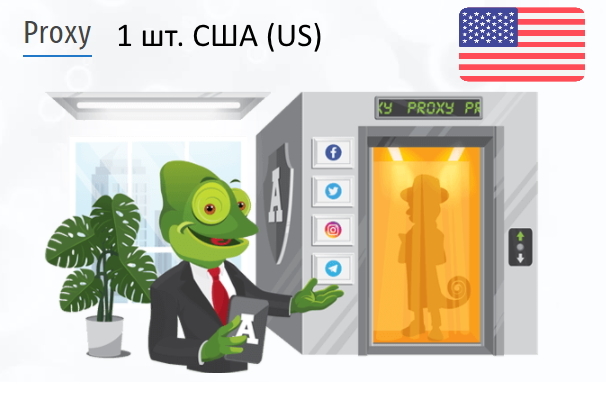 Купить Анонимный IPv4 прокси-сервер США (US)